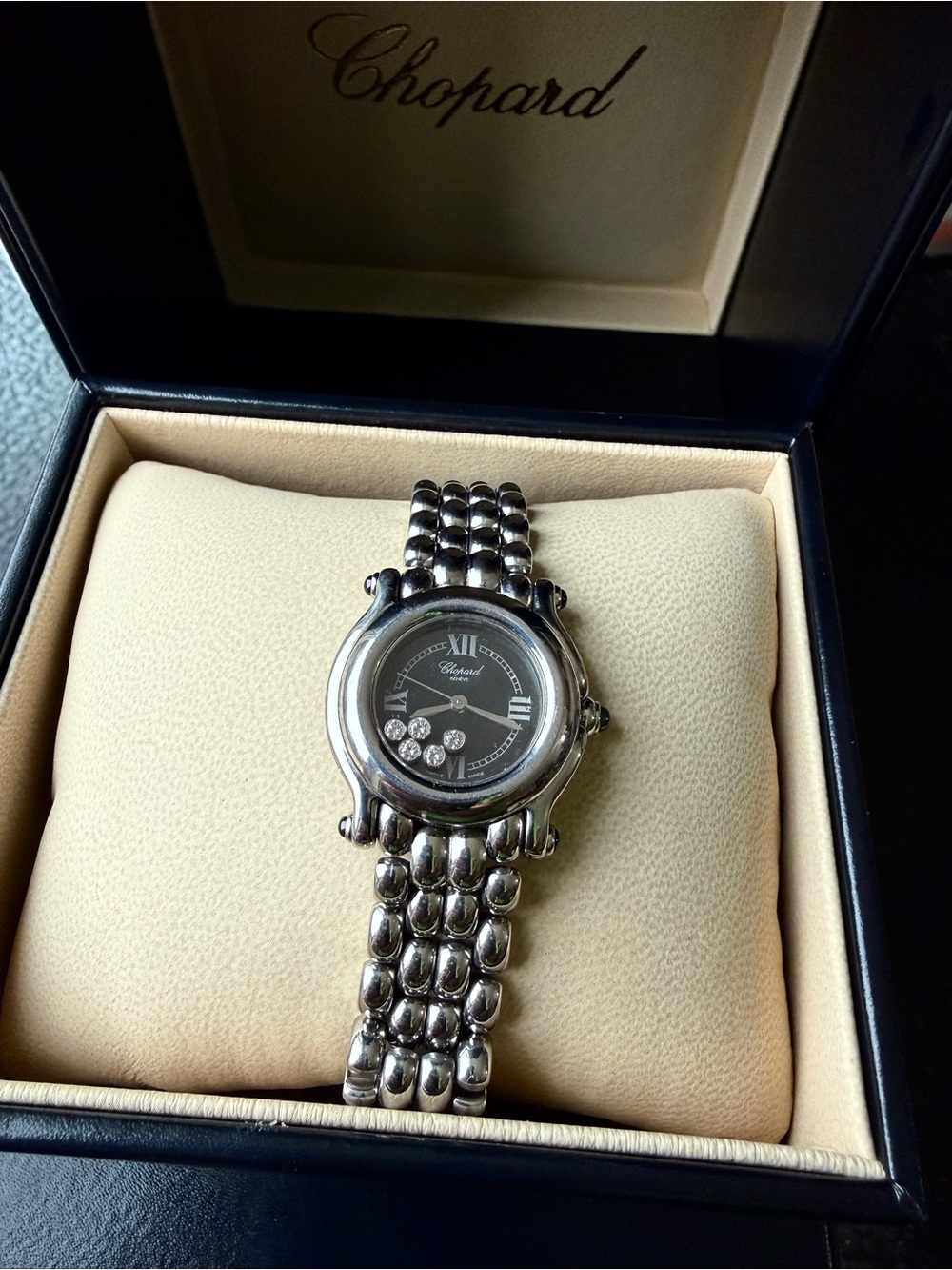 Chopard Happy Diamonds Stainless Steel Women's Watch - Silver - Picture 7 of 9